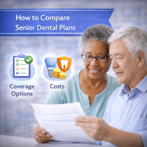 how to compare senior dental plans